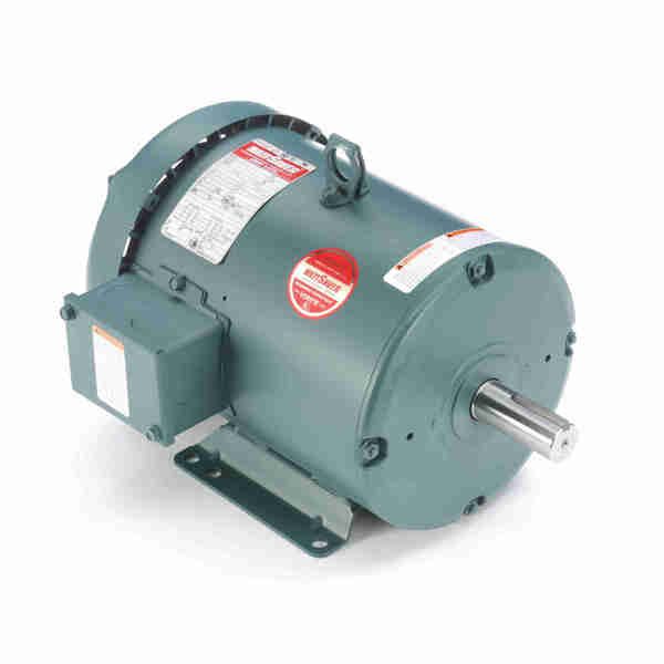 Leeson 10 Hp Elevator Duty Motor, 3 Phase, 1800 Rpm, 200 V, 215T Frame, Odp LM28867